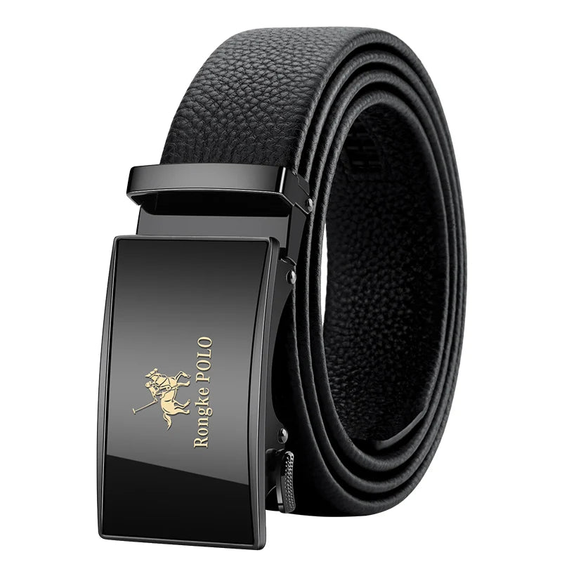 Klosonfy™ OYIFAN Genuine Leather Automatic Belt – Classic Elegance for Modern Men