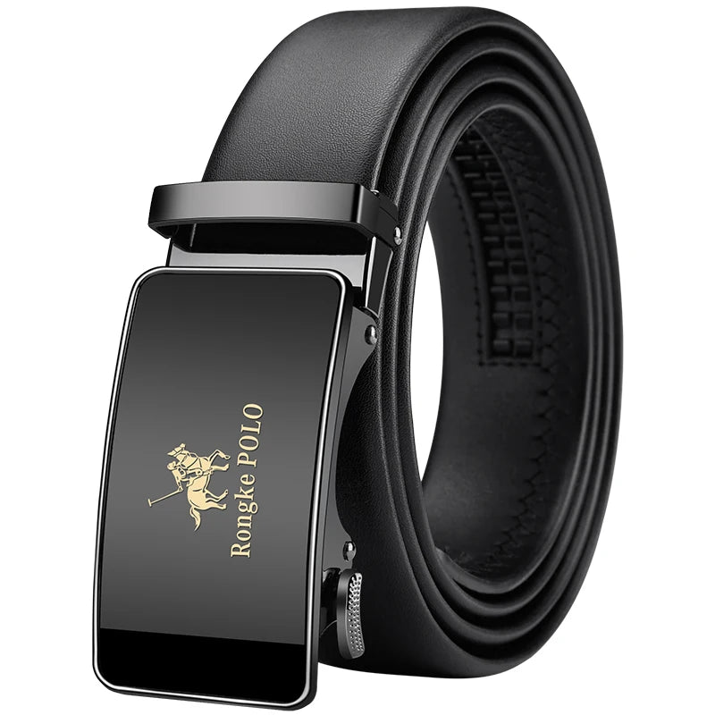 Klosonfy™ OYIFAN Genuine Leather Automatic Belt – Classic Elegance for Modern Men