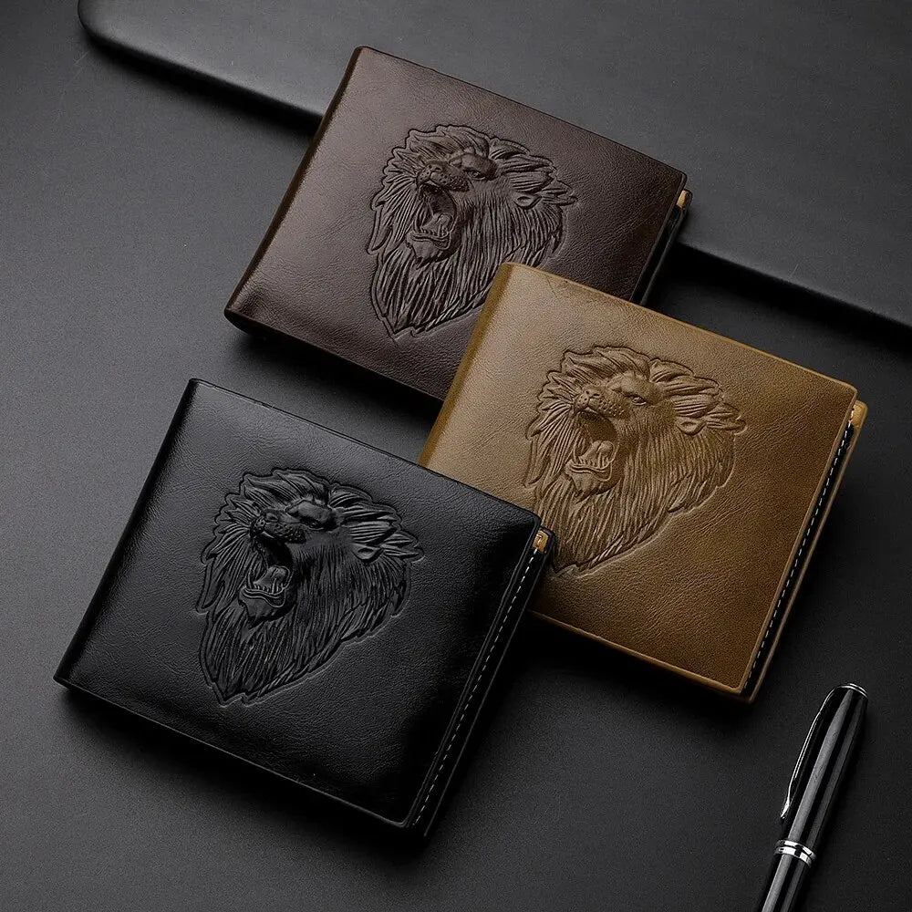 Klosonfy™ Men's 3D Embossed Trifold Wallet -Style & Functionality