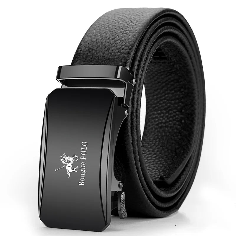 Klosonfy™ OYIFAN Genuine Leather Automatic Belt – Classic Elegance for Modern Men