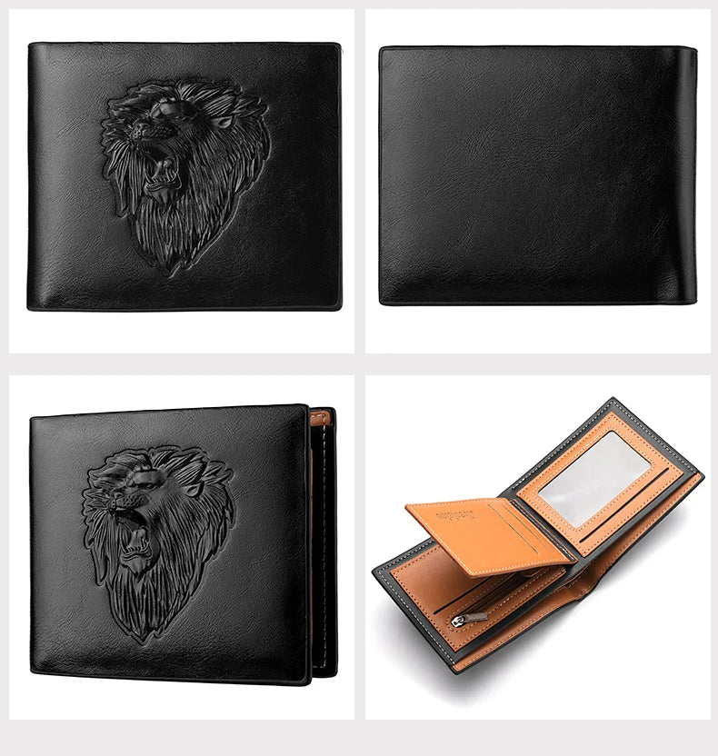 Klosonfy™ Men's 3D Embossed Trifold Wallet -Style & Functionality