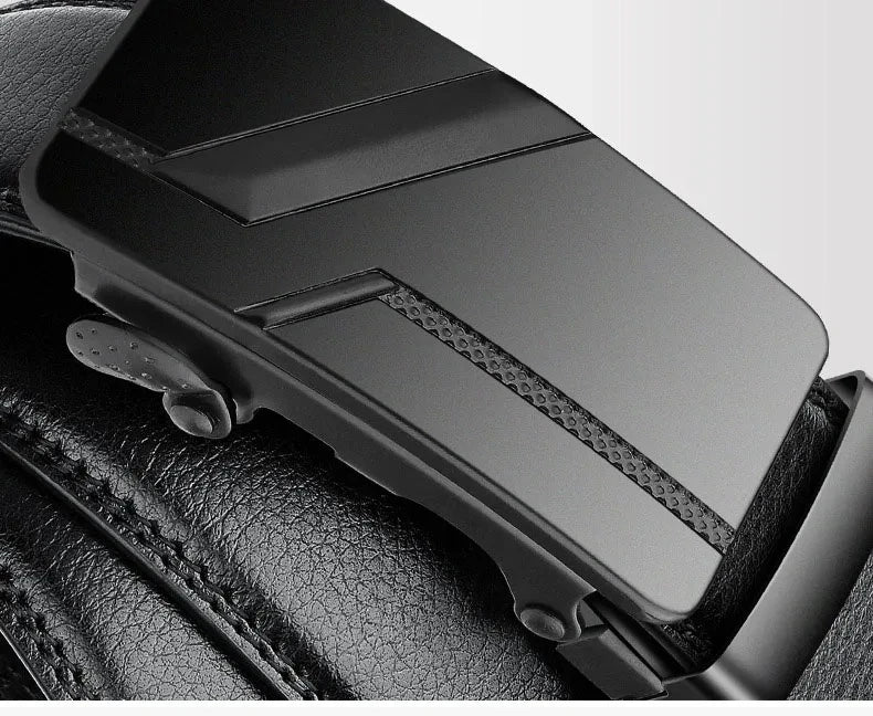 Klosonfy™ Men's Luxury Automatic Buckle Belt – Style Meets Precision