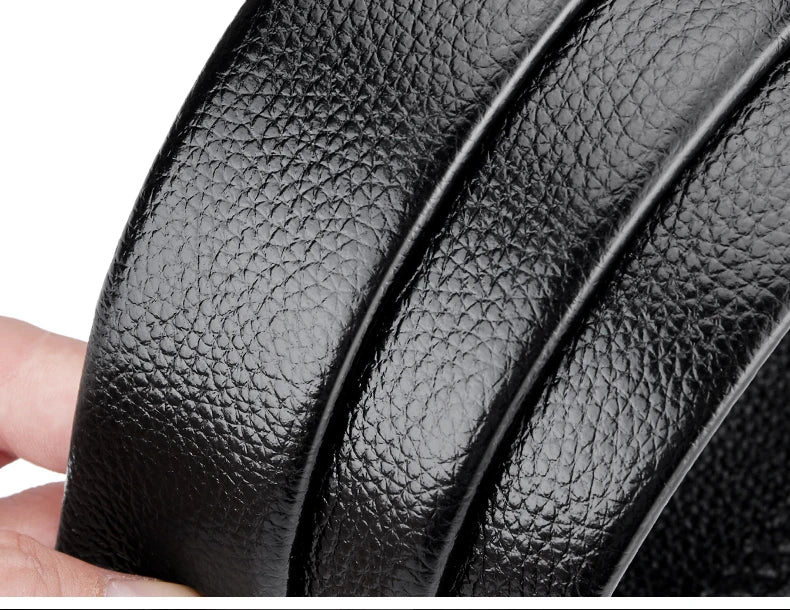 Klosonfy™ OYIFAN Genuine Leather Automatic Belt – Classic Elegance for Modern Men