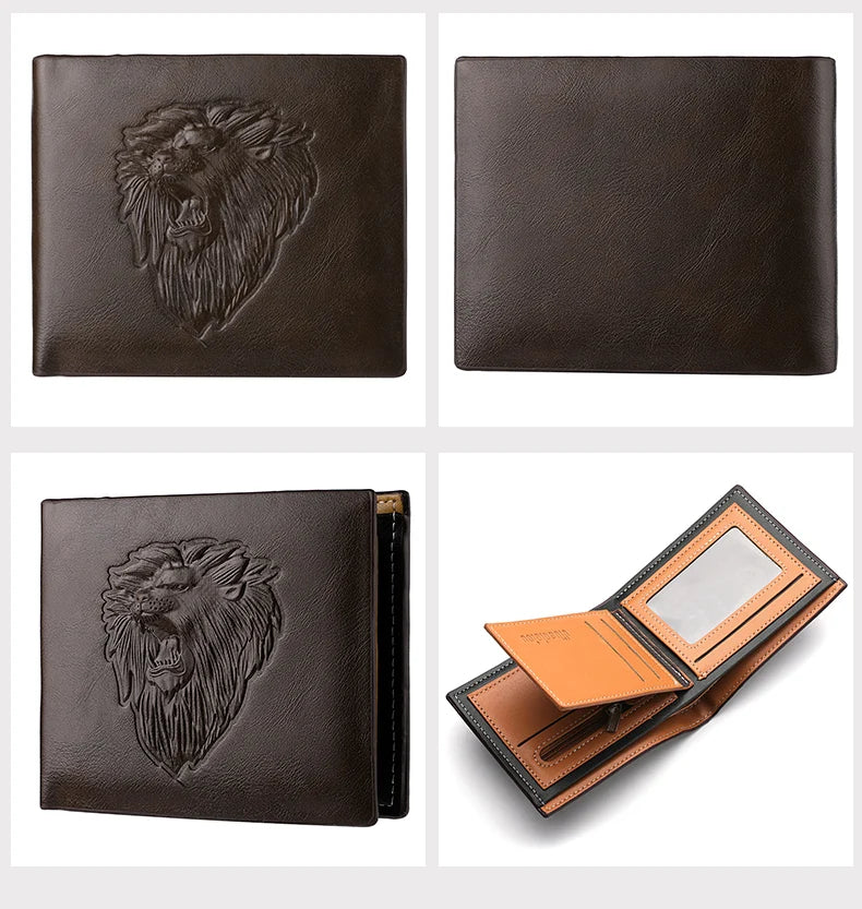 Klosonfy™ Men's 3D Embossed Trifold Wallet -Style & Functionality