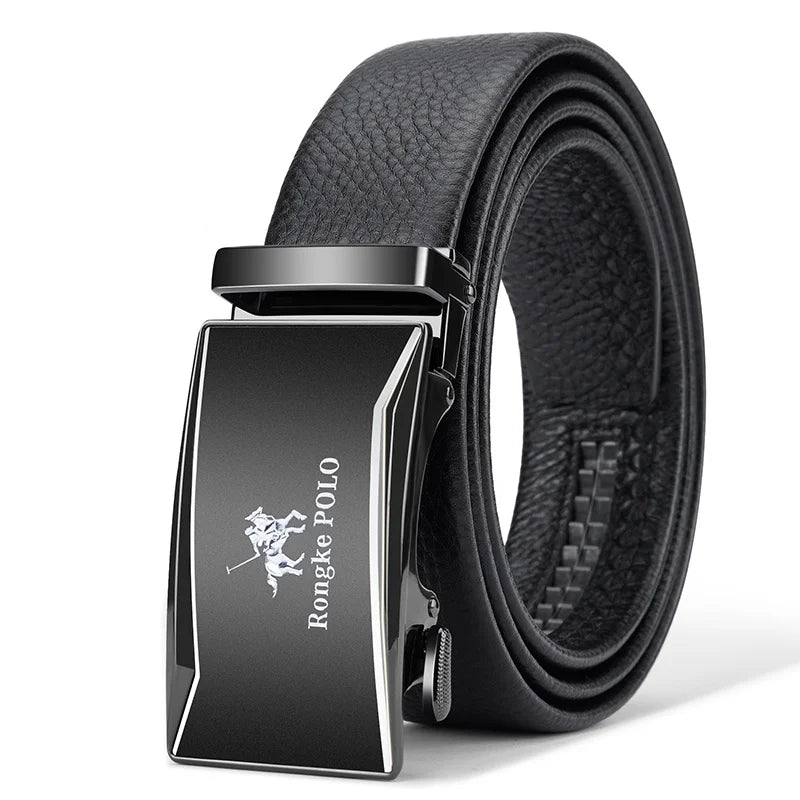 Klosonfy™ OYIFAN Genuine Leather Automatic Belt – Classic Elegance for Modern Men