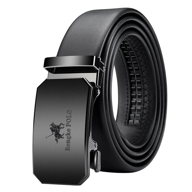 Klosonfy™ OYIFAN Genuine Leather Automatic Belt – Classic Elegance for Modern Men