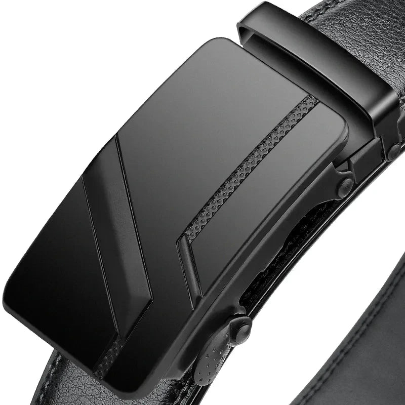 Klosonfy™ Men's Luxury Automatic Buckle Belt – Style Meets Precision