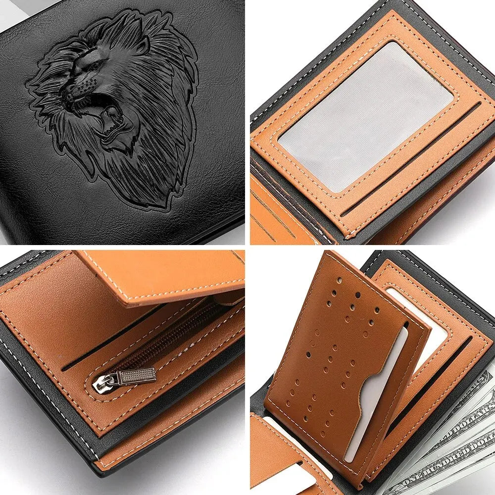 Klosonfy™ Men's 3D Embossed Trifold Wallet -Style & Functionality