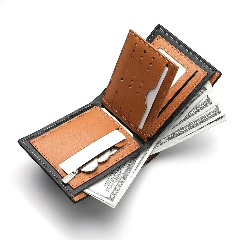 Klosonfy™ Men's 3D Embossed Trifold Wallet -Style & Functionality